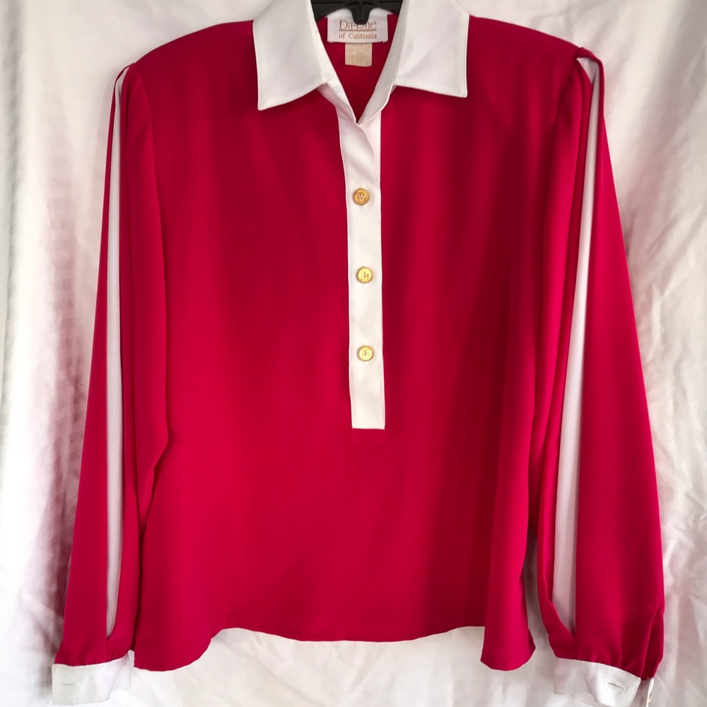 Vintage shirt in perfect condition! Wore only once & stored in plastic wrapping.